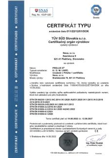 Certifikát K/Z/M/(HEP) [PDF]